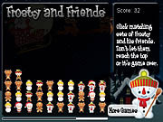Флеш игра онлайн Морозный и друзья / Frosty And Friends